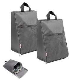 PRETOLE Shoe Case, Shoe Bag, 2 Pieces, Shoe Bag, Shoe Holder, Waterproof, Odor-Resistant, Dirt-Proof, Dustproof, Ultra Lightweight, Clothes Holder, Pocket, Portable, Sports, Golf, Football, Outdoors