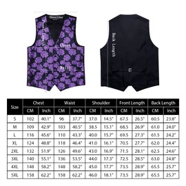 Barry.Wang Mens Sequin Shiny Gold Waistcoat Bowtie Set Sparkly Casual Suit Vest Festival Disco Party Prom