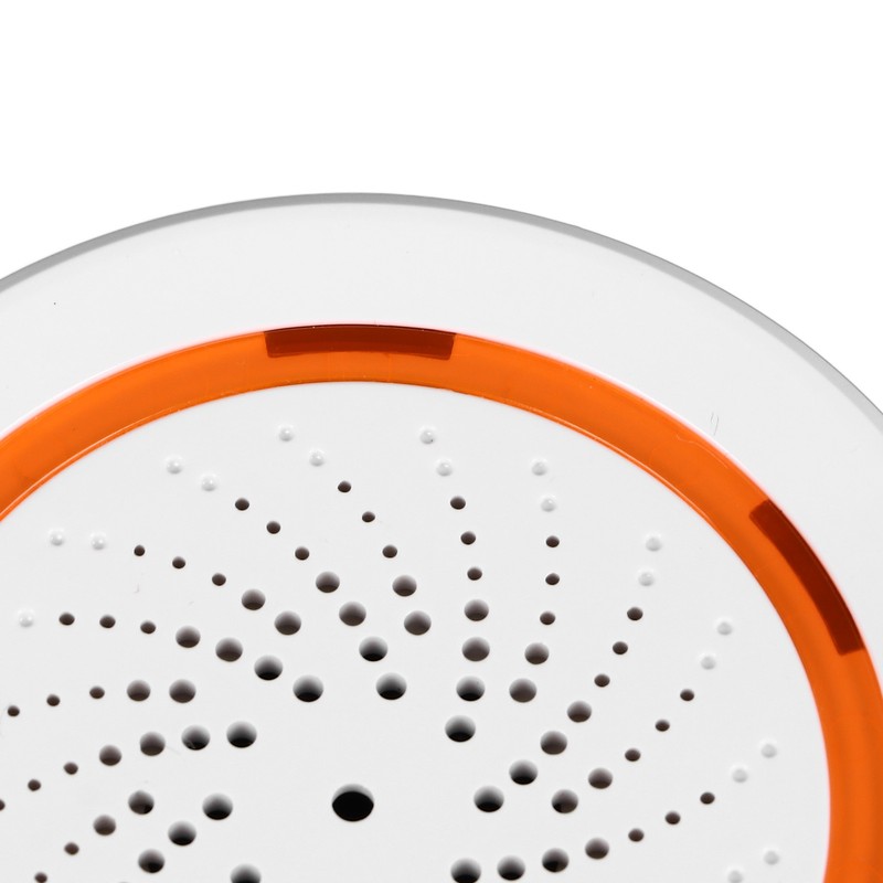 Smart Indoor Sound and Light Alarm USB Battery Dual Power