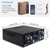 AK-55 Bluetooth 5.0 HiFi Stereo Digital Audio Amplifier Receiver for