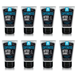 Pacific Shaving Company Caffeinated Aftershave - Helps Reduce Appearance of Redness, With Safe, Natural, and Plant-Derived Ingredients, Soothes Skin, Paraben-Free, Made in USA, 3.4 oz (8-Pack)