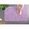 LuxUrux Bath Mat-Extra-Soft Plush Bath Shower Bathroom Rug, 1'' Chenille