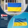 Anley Rip-Proof Double Sided 3-Ply Ukraine Flag 3x5 Ft -