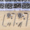Pack of 550 M3 M4 M5 Screws Set, Allen Screws