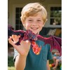 Aousin 3D Printed Dragon with Movable Wings & Flying Baby