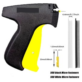 Micro Stitchy Gun,Quick Clothing Fixer,Alter Your Clothing Instantly,At Home Alterations Wardrobe Assistant,Micro Stitch Gun ,Handheld Sewing Machine , Micro Tagging Stitch Tool,Quilt Tacking,Repair Garment Sewing Gun Mini Stitch Hemming Gun for Clothes 