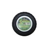 Shepherd Hardware 9610 6-Inch Semi-Pneumatic Rubber Replacement Tire, Plastic Wheel,