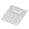 20PCS Toilet Lid Bumper Transparent Silicone Toilet Lid Bidet Replacement