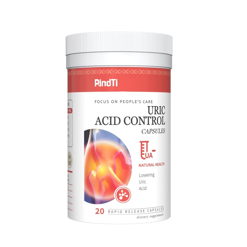RindTi Uric Acid Flush,Tart Cherry with Celery Extract & Turmeric,Uric
