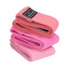 3PCS Resistance Bands Elastic High Pulling Force Exercise Workout Band