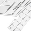 18inch Double Strip Quilting Ruler 60 Degree Diamond Quilt Ruler