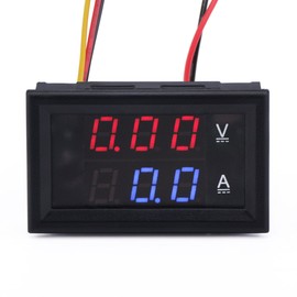 DROK 100016 24V to 12V DC Converter, Adjustable Buck Converter 7-40V to 1.2-35V CC CV Step Down Volt Regulator Constant Current 8A LED Driver Charge Module with Charging Indicator Solar Power Supply