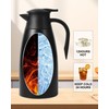 70Oz Thermal Coffee Carafe for keeping hot, 2 PCS Updated