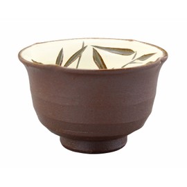 Kyo Ware G1-3-2 Kiyomizu Ware Seikiln Guinomi Nanban Carved Bamboo