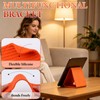 Silicone Phone Stand with Aluminum, Flexible Foldable Phone Holder,Bendable Adjustable