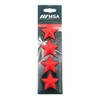 Set of 4 MSA Red Stars (Fits All MSA Wheel