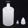 sourcing map Plastic Dropper Bottles, 100ml/3.4 oz Empty Squeezable Dropper