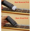 safycaby 1PCS Guitar Strings Cleaner Eraser Dual Head String Derusting