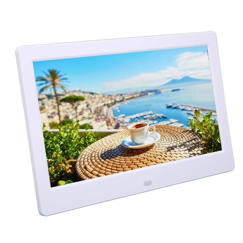 Digital Photo Frame HD 10.1 Inch 1024x600 LCD Display Smart
