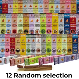 Ayurvedic Huge Sale Ayurvedic 180 Incense Sticks 12 Randomly Selected, Free Incense Holder