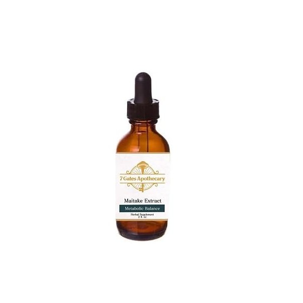 7 Gates Apothecary Maitake, Extract Homeopathic Herbal Liquid Extract Dietary