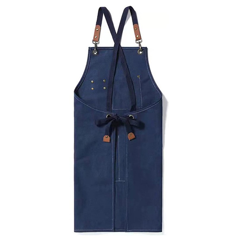crazy bean BBQ Apron for Men Women Adjustable Work Apron