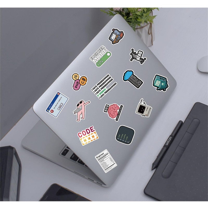 Programming Stickers for Developers Hackers Engineers Programmers, Asverbet Program Stickers