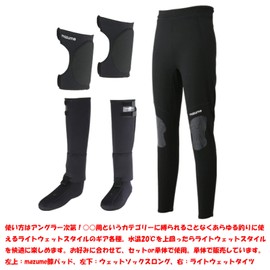 mazume Knee Pad MZAS-612-01 Black One Size Fits All