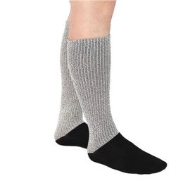 JEYILKIT Cut Resistant Hokey Socks, Level 5 Cut protection for Ice Hockey, Skate, Yard Work, Gardening Work, Industrial Work, Outdoor Enthusiasts and Adventurers, Grea Performance Socks with Snug Fit,