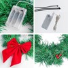 Car Christmas Wreath Decoration with Lights Suitable for Truck SUVs