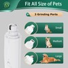 2-in-1 pet nail clipper and grinder, dog nail clipper trimmer,
