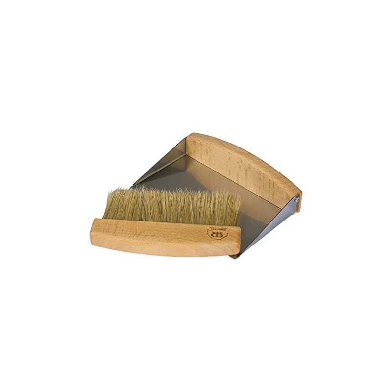 REDECKER Oiled Beechwood Table Sweeping Set, 6-1/4 x 4-1/4-Inches -