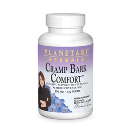 PLANETARY HERBALS, Cramp Bark Comfort™ - 120 tabs (800MG)