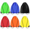 MAQIHAN 6PCS drawstring backpack - drawstring bags gym drawstring bags