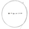 2 Meters Steel Brake Cable with 9pcs Repair Nipples Accessories