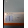 Moleskin classic, hard cover, large filled notebook