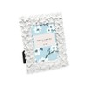 Laura Ashley 2x3 White Flower Textured Hand-Crafted Resin Picture Frame