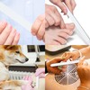 Professional Nail Files, 100/180 Grit Nail Files Set, 8Pcs Manicure