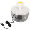 Cat Water Fountain Automatic Circulation USB Transparent Water Tank Silent