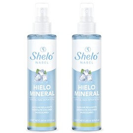 Sheló NABEL - Kit 2 Hielo Mineral 265ml Relajante Varices Golpes efecto frio - 265ml - Top Quality