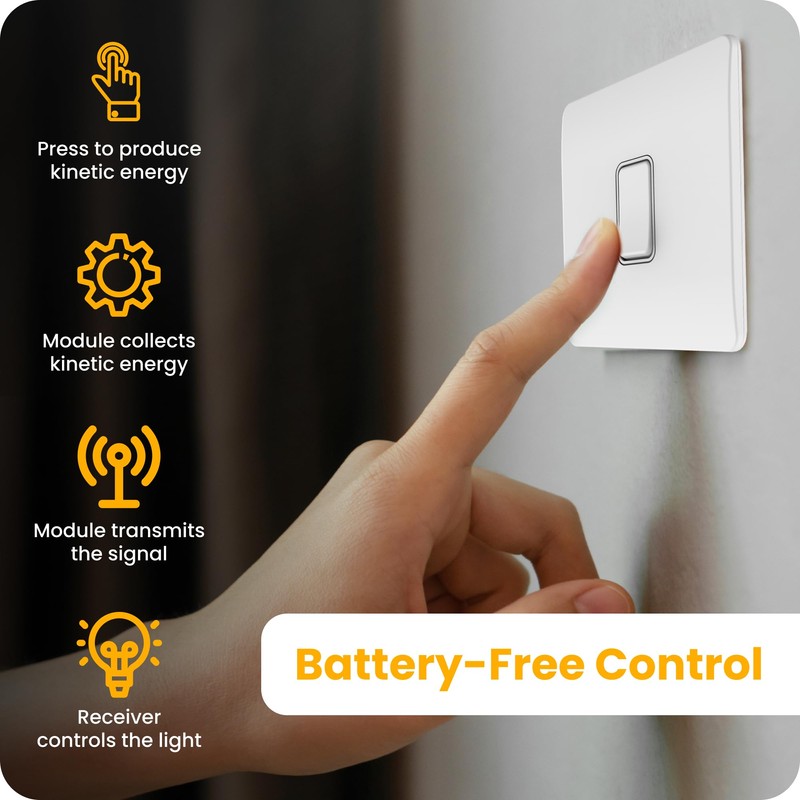 Kinetic grid-compatible Smart Switch and Smart Switch Module with Wifi
