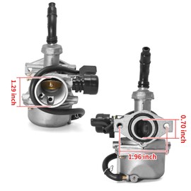 SYOWADA PZ19 Carburetor Replacement for TaoTao Baja Honda 50cc 70cc 90cc 110cc 125cc ATV Dirt Pit Bike 4 Wheeler Quad 19mm Carb with 35mm Air Filter