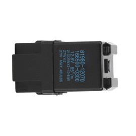 81980-12070 LED Flasher Relay, Electronic LED Turn Signal Relay,Led Flasher Module for Fixing Toyota Car Bike Motorcycle Scooter Turn Signal Light Frequent Flicker