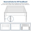 LUSIMO Twin XL Bed Frame with Storage Heavy Duty 18