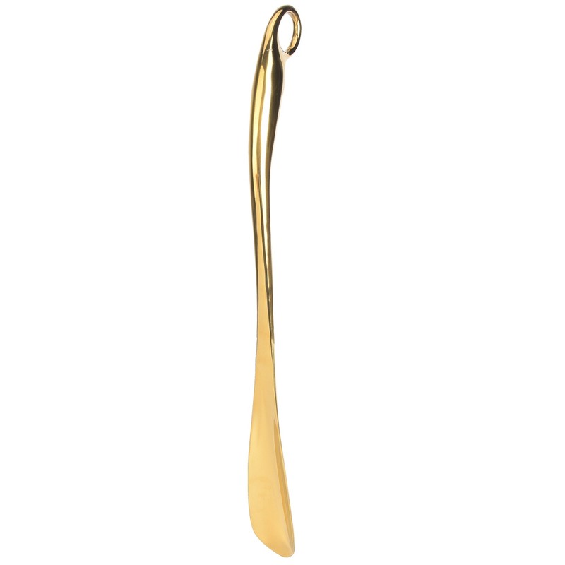 Shoe Horn Aluminum Alloy Long Durable Wavy Handle Shoes Convenient