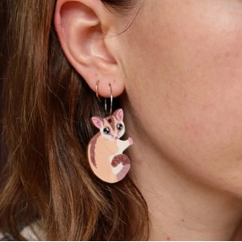 Pixie Nut & Co. Sugar Glider Hoop Earrings