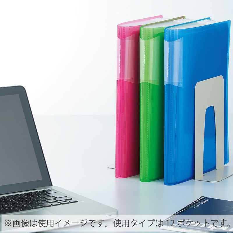 Kokuyo File Clear Holder Book Novita Fixed A4 6P Transparent