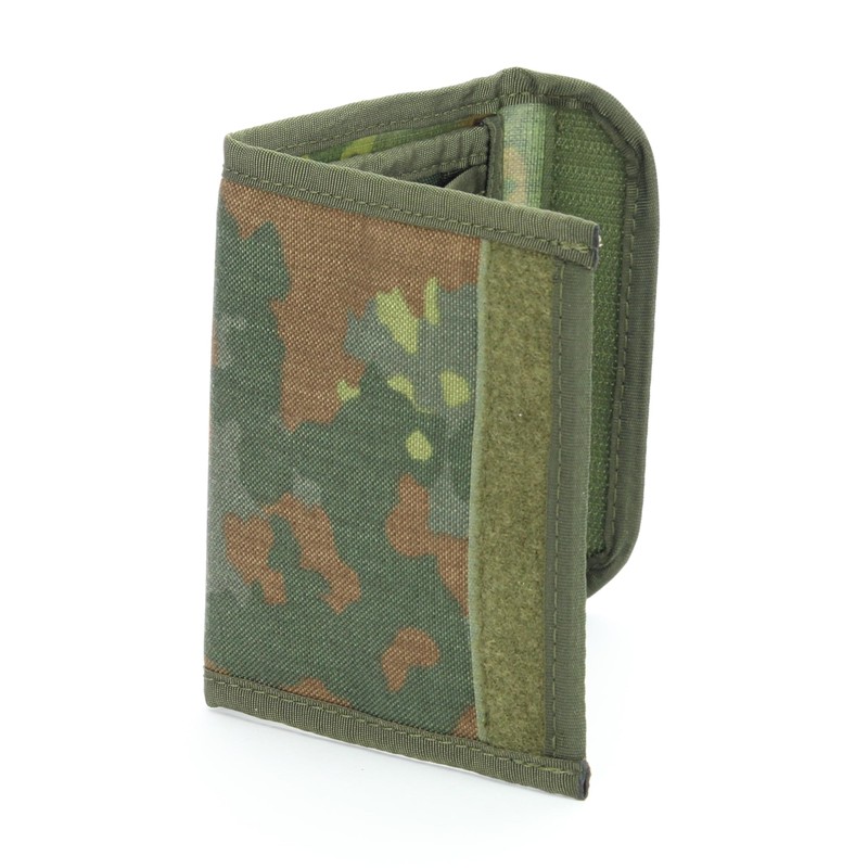 Zentauron EDC Cordura Wallet with Velcro Fastening, Note Compartment, Change