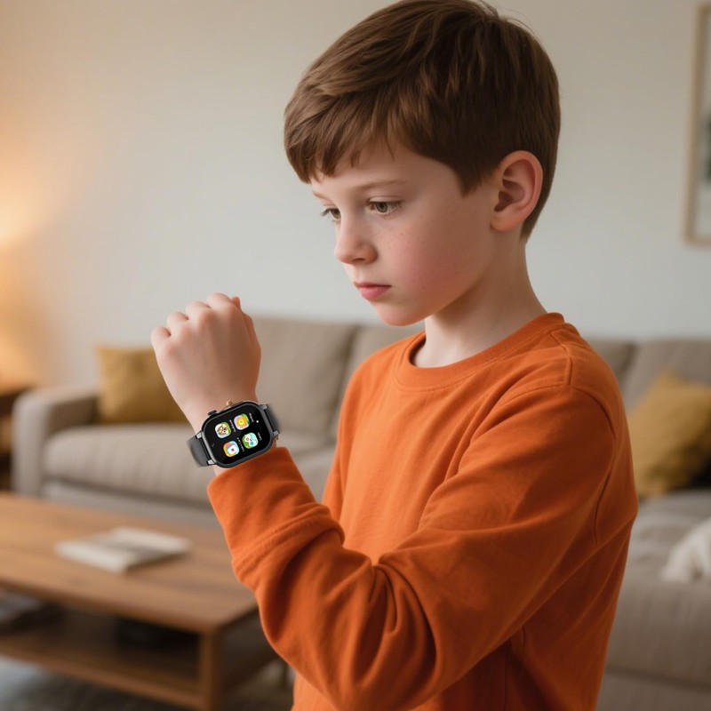 Kids Game Smart Watch 1.54" HD Touch Screen, 30+ Educational