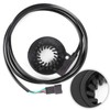 Alomejor Electric Bicycle Pedal Assist Sensor Double Hall 12 Magnetic
